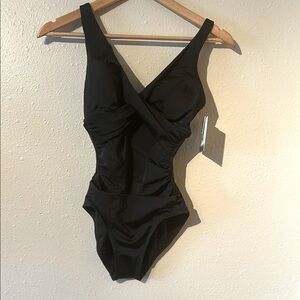 NWT Maurices Ruched One Piece Swimsuit